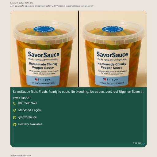 SavorSauce Rich. Fresh. Ready to cook. No blending.